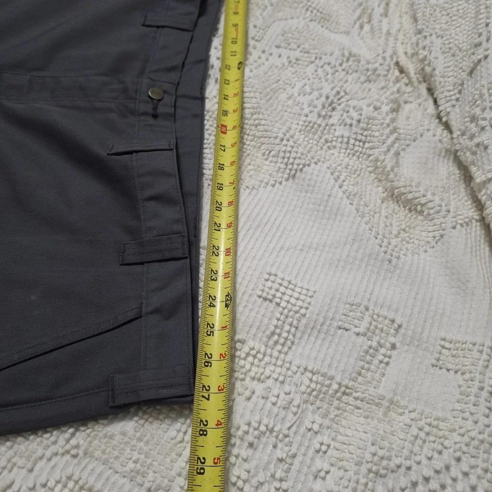 Carhartt Pants 56x32 Mens Grey Blended Twill Work Chino Straight Leg Flat Front
